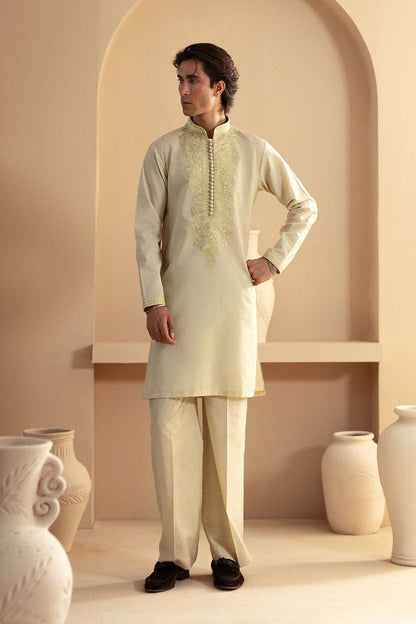 Annus Abrar | Eid Elemental Festive | Kavesh by Maria Faisal - Registered Vendor of : Annus Abrar - type : MensWear - 100% original wedding dresses