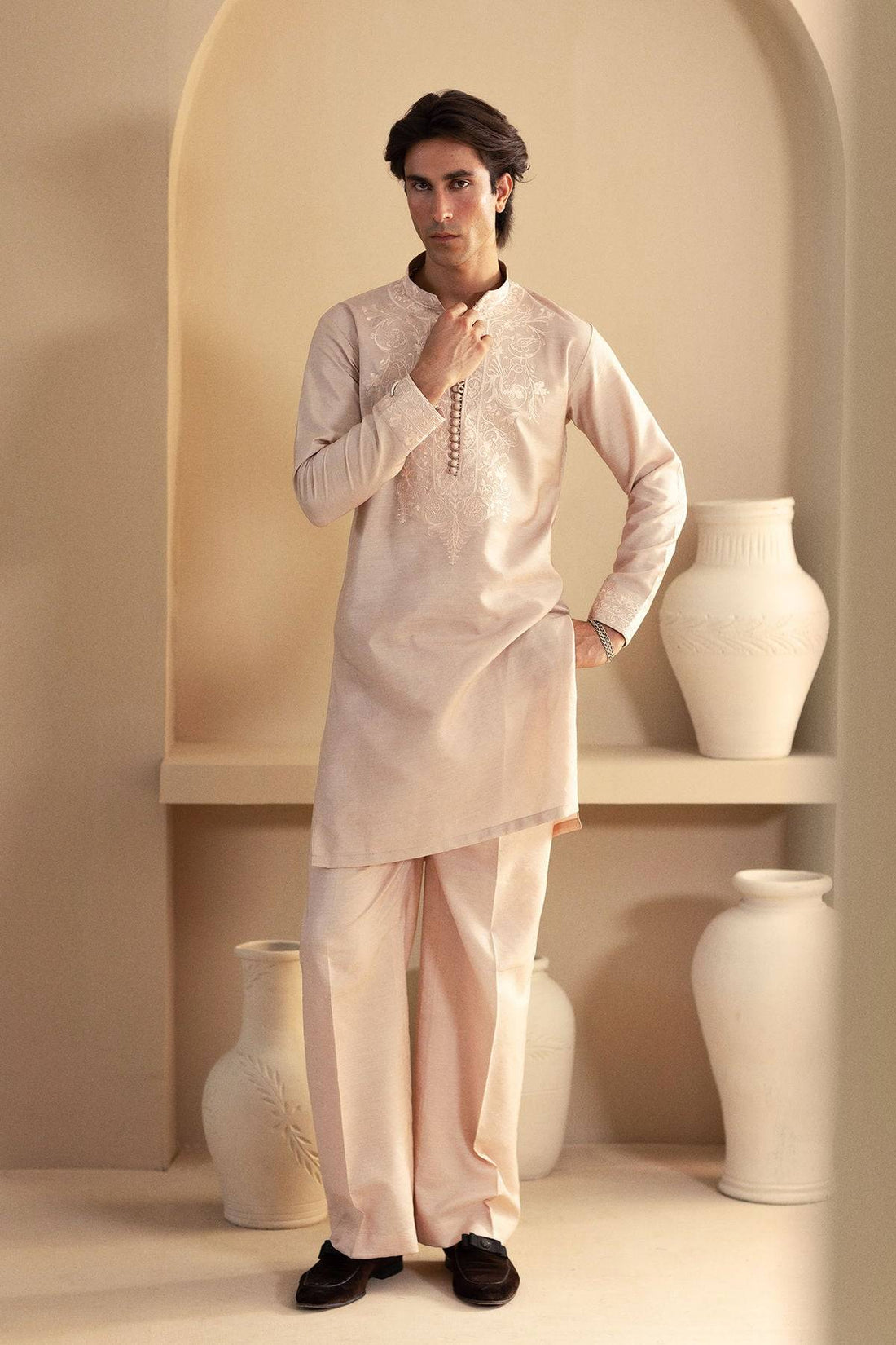 Annus Abrar | Eid Elemental Festive | Mahboud by Maria Faisal - Registered Vendor of : Annus Abrar - type : MensWear - 100% original wedding dresses