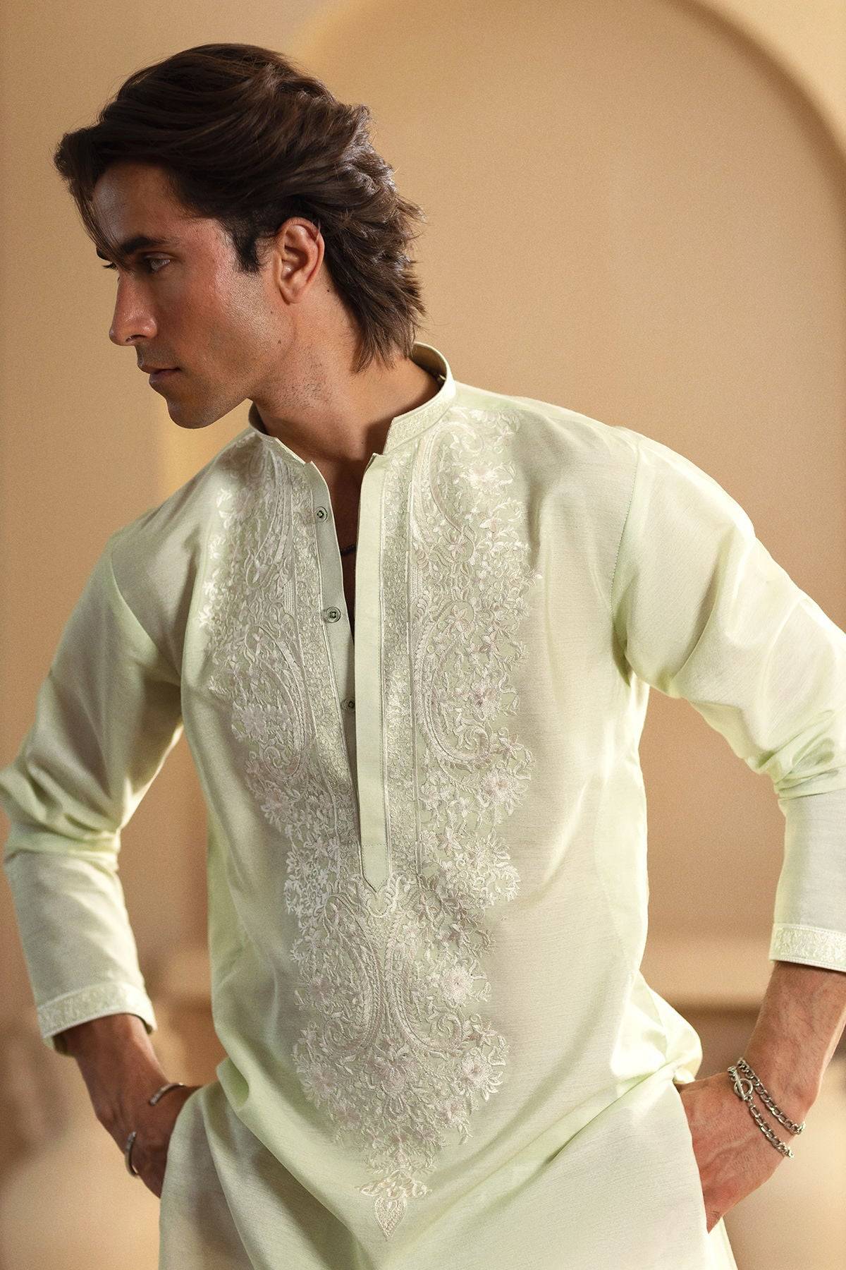 Annus Abrar | Eid Elemental Festive | Vafa by Maria Faisal - Registered Vendor of : Annus Abrar - type : MensWear - 100% original wedding dresses