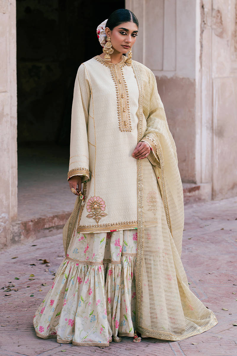 MNR | Guftagu Eid e Bahar | Nazm - Luxury Dress - available at Maria Faisal in UK and USA.