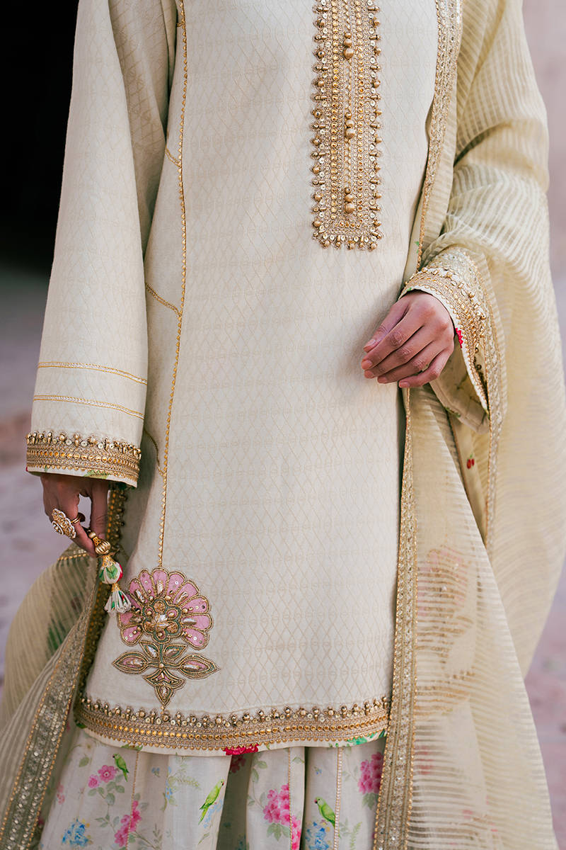 MNR | Guftagu Eid e Bahar | Nazm - Luxury Dress - available at Maria Faisal in UK and USA.