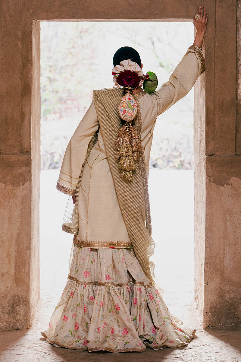 MNR | Guftagu Eid e Bahar | Nazm - Luxury Dress - available at Maria Faisal in UK and USA.