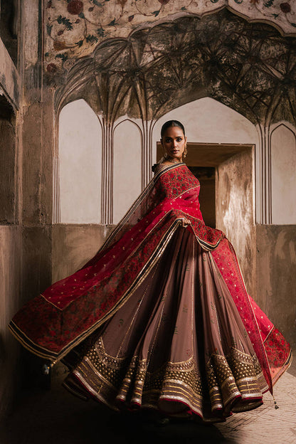 MNR | Guftagu Eid e Bahar | Riwayat e Ishq - Luxury Dress - available at Maria Faisal in UK and USA.