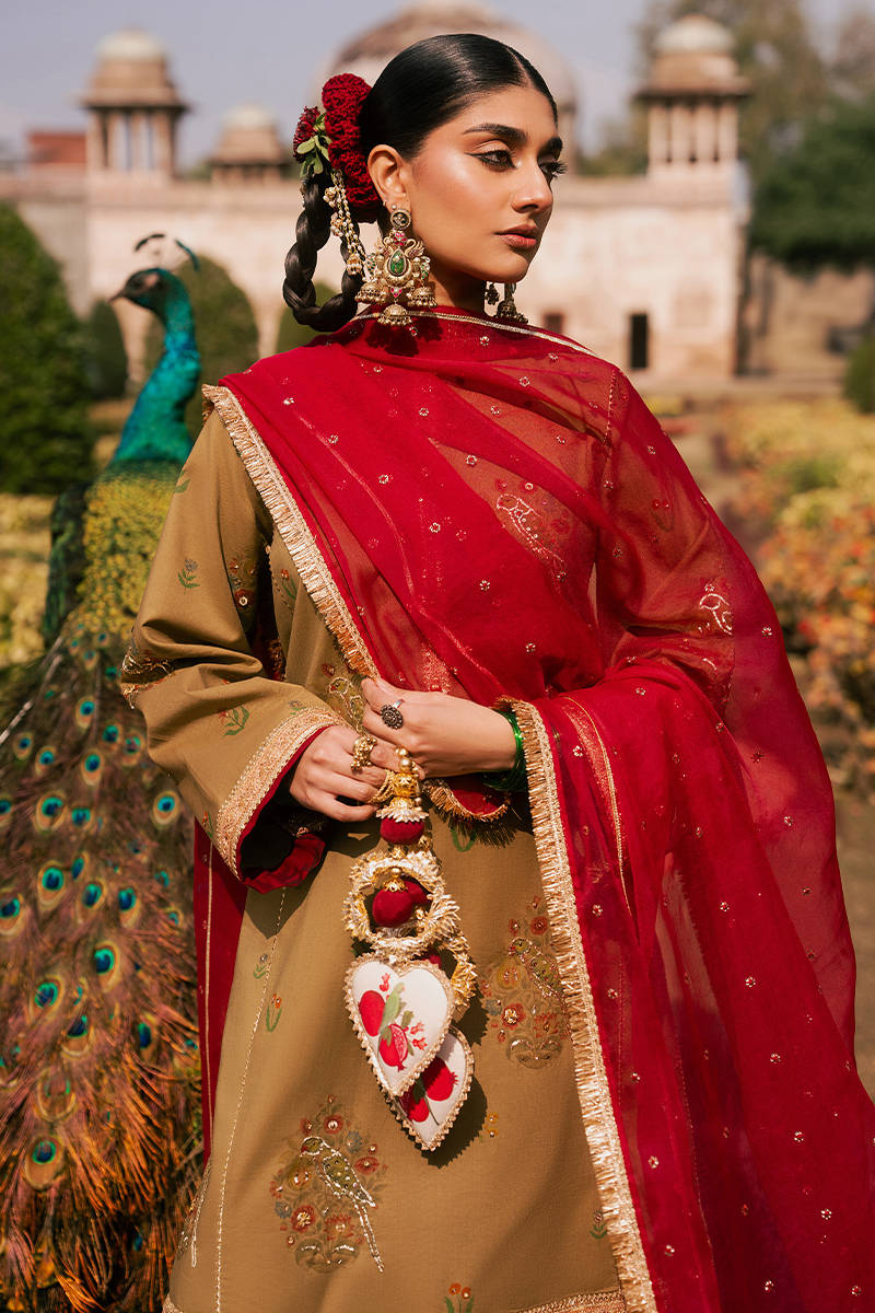 MNR | Guftagu Eid e Bahar | Noor e Dastaan - Luxury Dress - available at Maria Faisal in UK and USA.