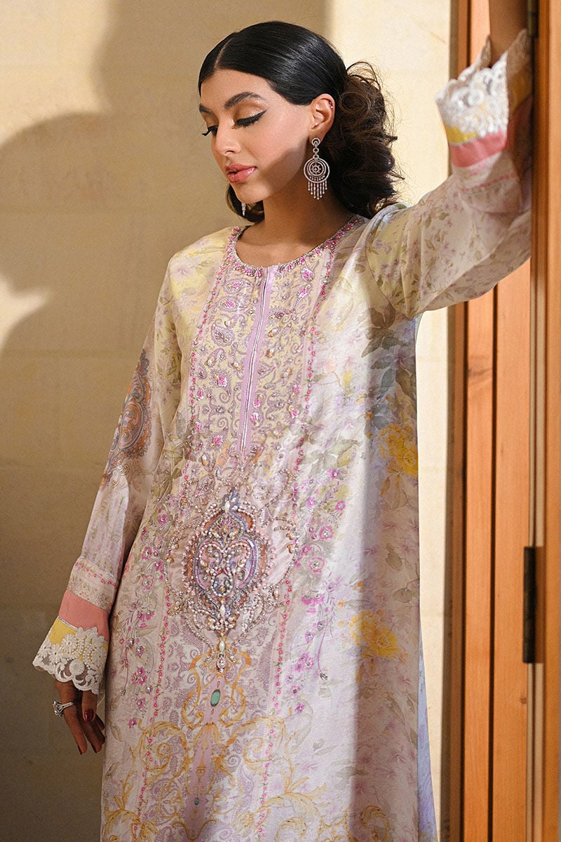 Ansab Jahangir | Summer Kaftans | Ciel Kaftan - Luxury Dress - available at Maria Faisal in UK and USA.