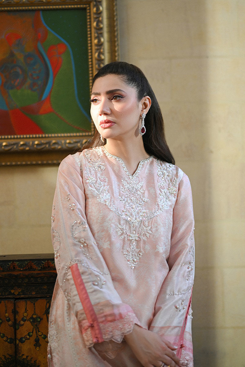 Ansab Jahangir | Digital Silk | Camira Shirt and Dupatta - Ladies Clothes - Maria Faisal