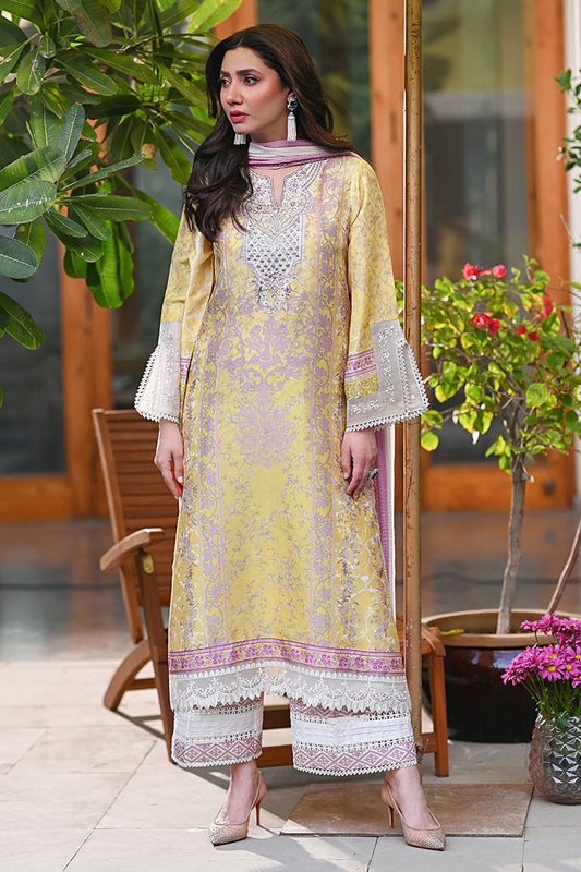 Ansab Jahangir | Digital Silk | Paloma Shirt and Dupatta - Ladies Clothes - Maria Faisal