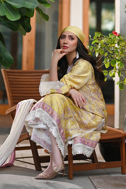 Ansab Jahangir | Digital Silk | Paloma Shirt and Dupatta - Ladies Clothes - Maria Faisal