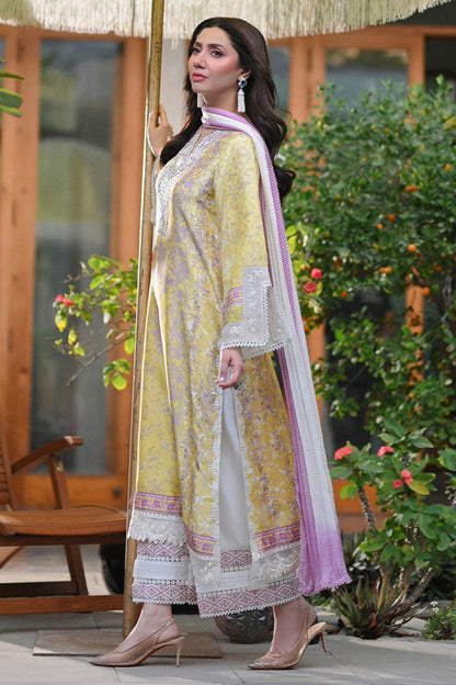Ansab Jahangir | Digital Silk | Paloma Shirt and Dupatta - Ladies Clothes - Maria Faisal