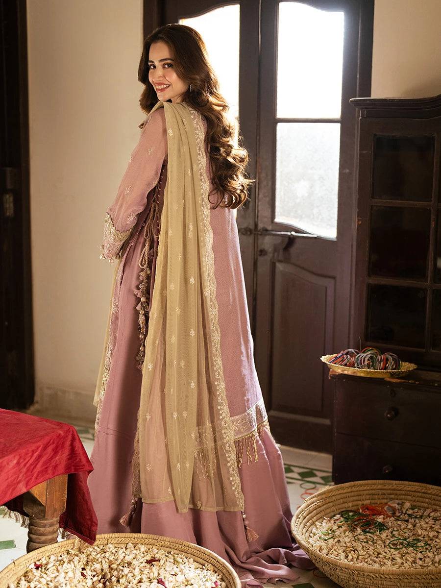 Salitex | Signature Festive Chiffon | JI047 by Maria Faisal - Registered Vendor of : Salitex - type : Ladies Clothes - 100% original wedding dresses