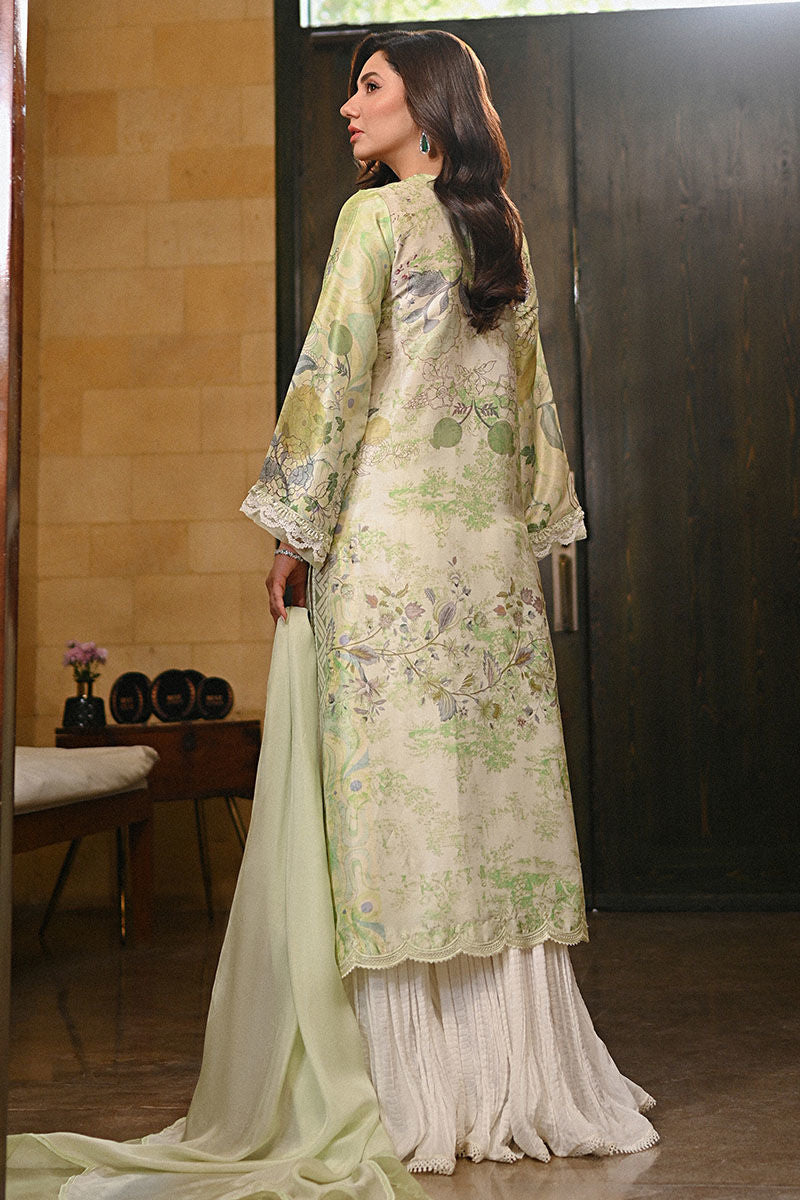 Ansab Jahangir | Digital Silk | Lyra Shirt and Dupatta - Ladies Clothes - Maria Faisal