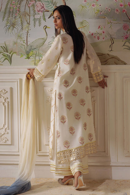 Annus Abrar | Elemental Festive | Fasila (Shirt, Pants and Dupatta) - Ladies Clothes - Maria Faisal