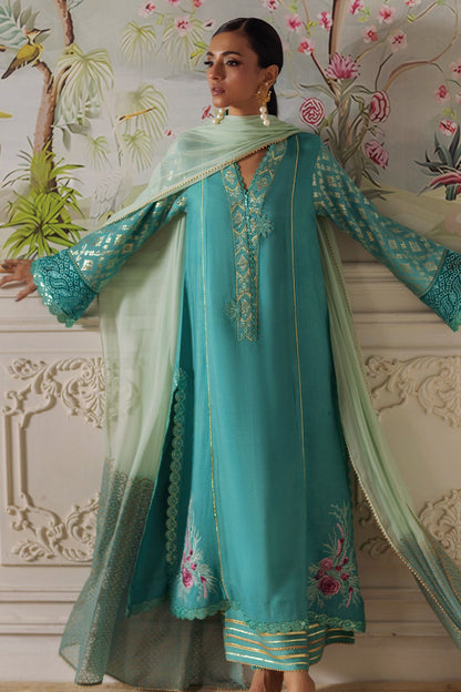 Annus Abrar | Elemental Festive | Reshaal (Shirt, Pants and Dupatta) - Ladies Clothes - Maria Faisal