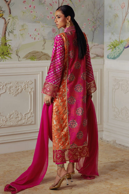 Annus Abrar | Elemental Festive | Rumniya (Shirt, Pants and Dupatta) - Ladies Clothes - Maria Faisal