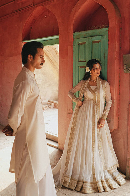 MNR | Farid Manzil Luxury Pret 26 | Noor-e-Chaand - Formal Dress - available at Maria Faisal in UK and USA.
