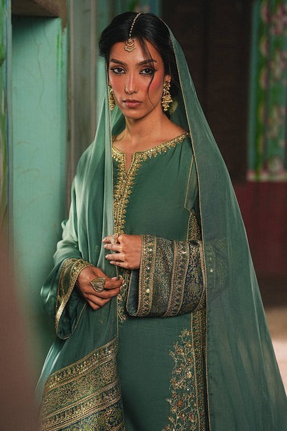 MNR | Farid Manzil Luxury Pret 26 | Gul-e-Sabz - Formal Dress - available at Maria Faisal in UK and USA.