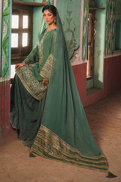 MNR | Farid Manzil Luxury Pret 26 | Gul-e-Sabz - Formal Dress - available at Maria Faisal in UK and USA.
