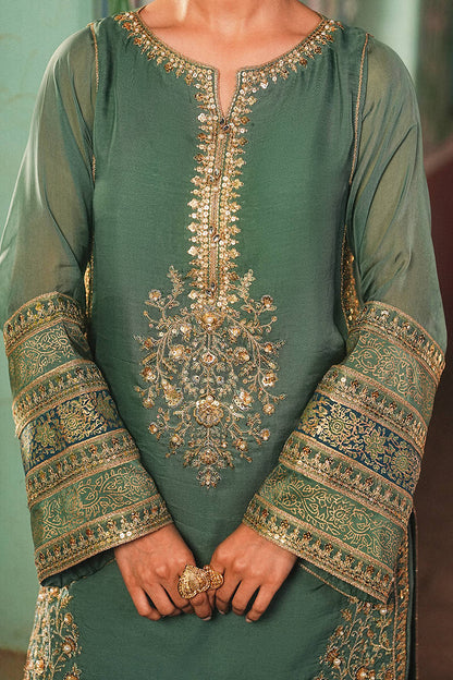 MNR | Farid Manzil Luxury Pret 26 | Gul-e-Sabz - Formal Dress - available at Maria Faisal in UK and USA.