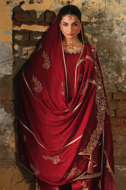 MNR | Farid Manzil Luxury Pret 26 | Mehk-e-Laal - Formal Dress - available at Maria Faisal in UK and USA.