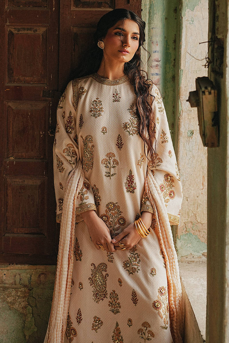 MNR | Farid Manzil Luxury Pret 26 | Noor-e-Bahar - Formal Dress - available at Maria Faisal in UK and USA.