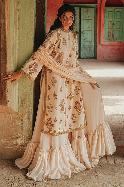 MNR | Farid Manzil Luxury Pret 26 | Noor-e-Bahar - Formal Dress - available at Maria Faisal in UK and USA.