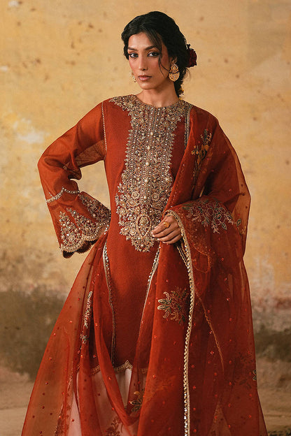 MNR | Farid Manzil Luxury Pret 26 | Shabnam-e-Bahar - Formal Dress - available at Maria Faisal in UK and USA.
