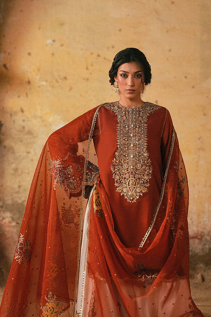 MNR | Farid Manzil Luxury Pret 26 | Shabnam-e-Bahar - Formal Dress - available at Maria Faisal in UK and USA.