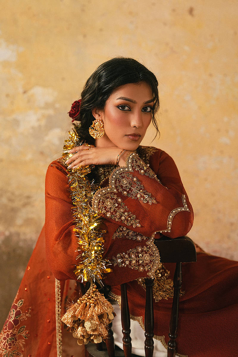 MNR | Farid Manzil Luxury Pret 26 | Shabnam-e-Bahar - Formal Dress - available at Maria Faisal in UK and USA.