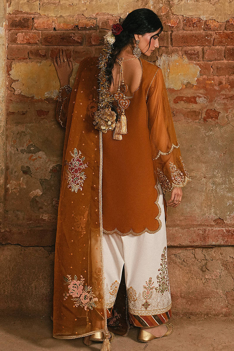 MNR | Farid Manzil Luxury Pret 26 | Rang-e-Bahar - Formal Dress - available at Maria Faisal in UK and USA.