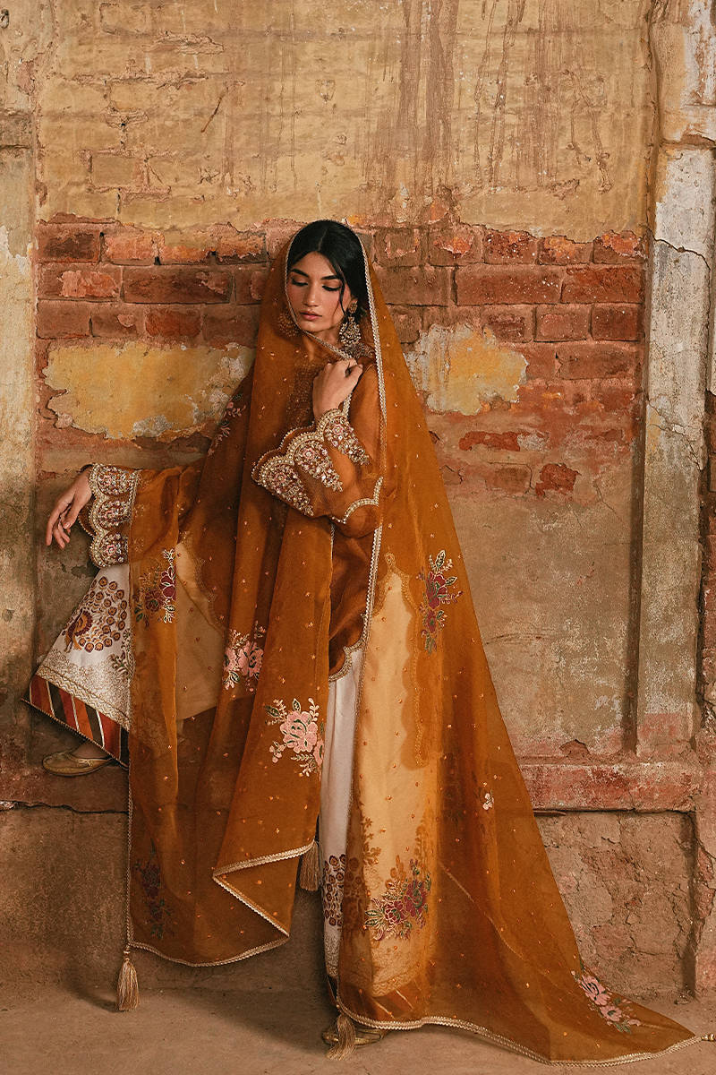 MNR | Farid Manzil Luxury Pret 26 | Rang-e-Bahar - Formal Dress - available at Maria Faisal in UK and USA.