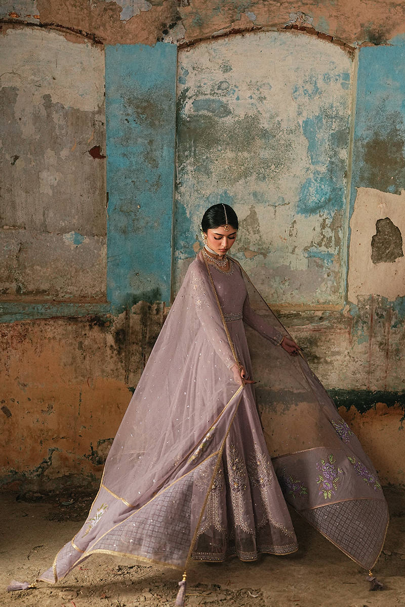 MNR | Farid Manzil Luxury Pret 26 | Sahar-e-Lilac - Formal Dress - available at Maria Faisal in UK and USA.