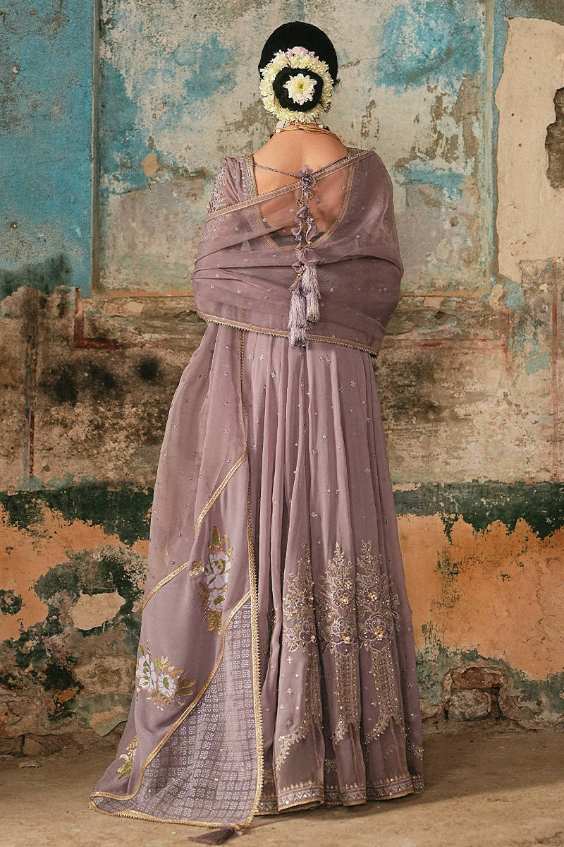 MNR | Farid Manzil Luxury Pret 26 | Sahar-e-Lilac - Formal Dress - available at Maria Faisal in UK and USA.