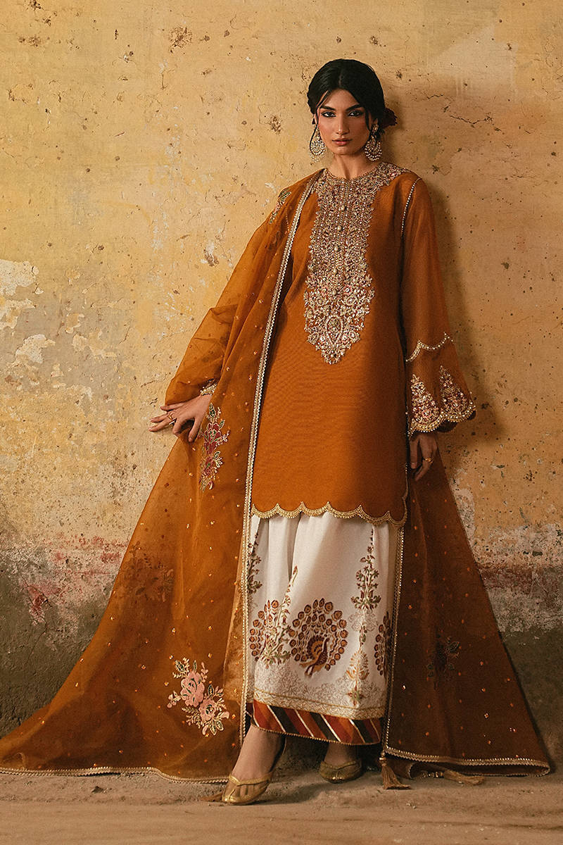 MNR | Farid Manzil Luxury Pret 26 | Rang-e-Bahar - Formal Dress - available at Maria Faisal in UK and USA.