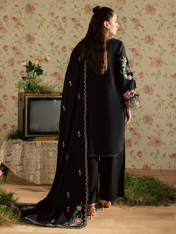 Mahnur | Kaia Slub Linen 25 | K - 14 | 3 PC LINEN - Ladies Clothes - Maria Faisal