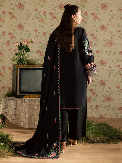 Mahnur | Kaia Slub Linen 25 | K - 14 | 3 PC LINEN - Ladies Clothes - Maria Faisal