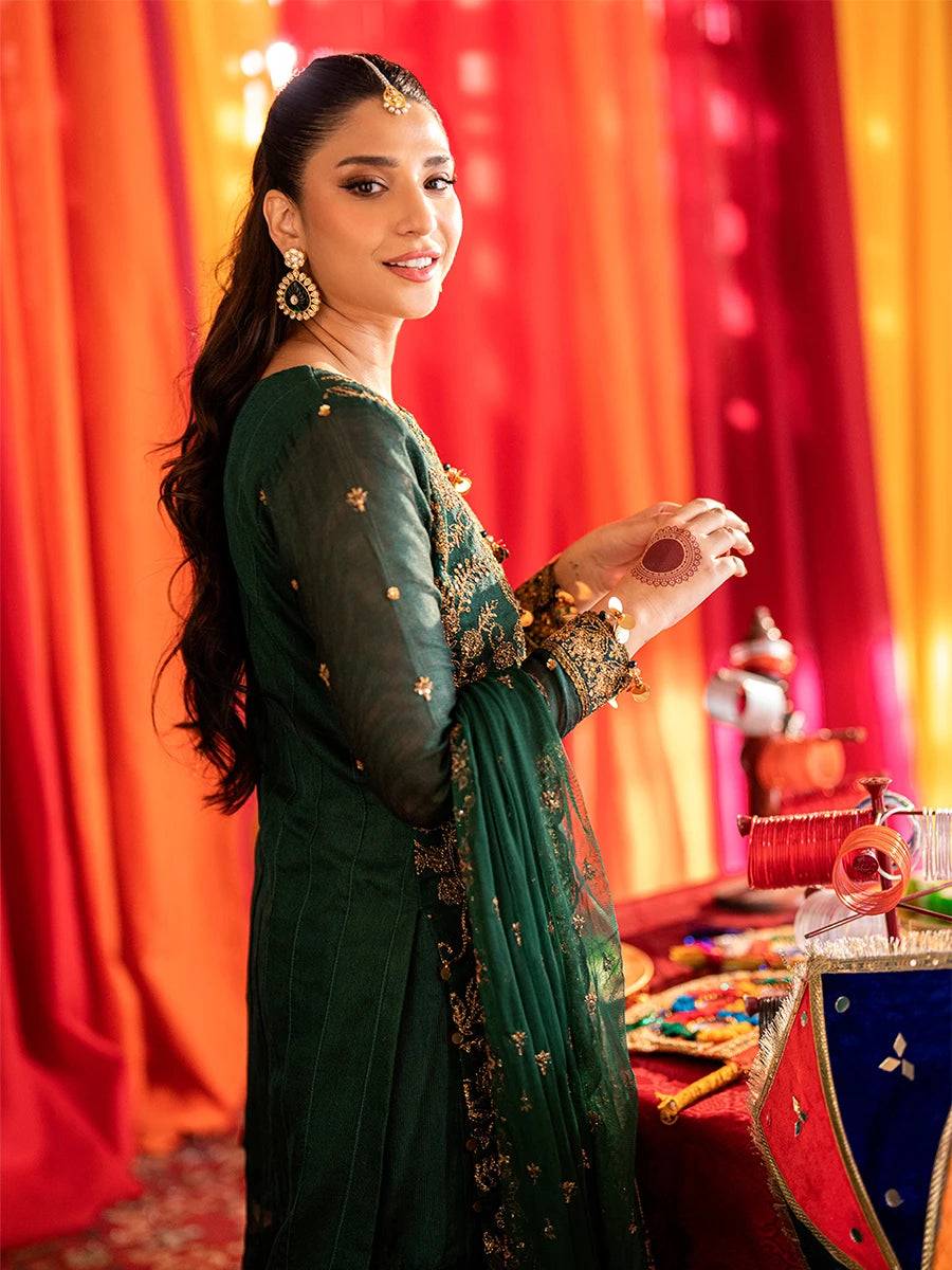 Salitex | Shehnai Festive | JI038 by Maria Faisal - Registered Vendor of : Salitex - type : Ladies Clothes - 100% original wedding dresses