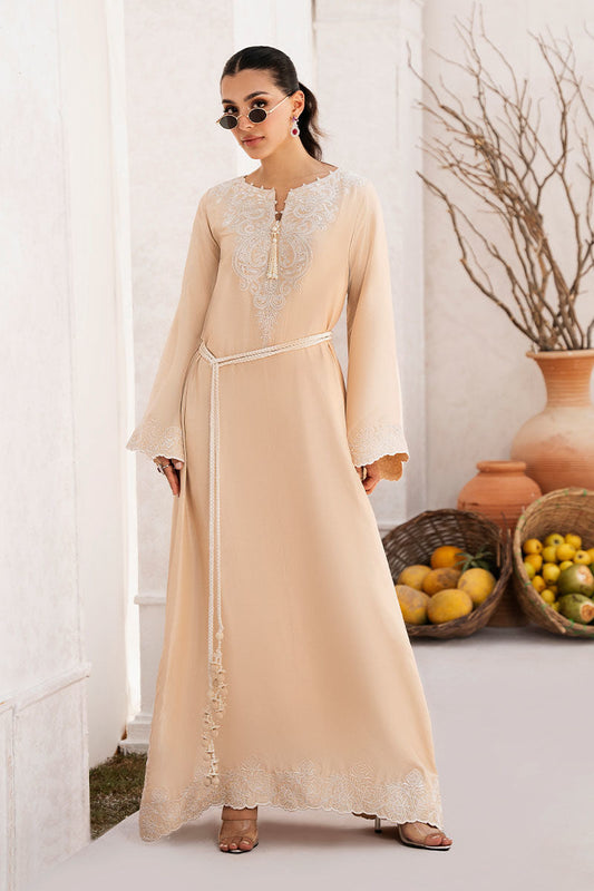Ansab Jahangir | Summer Kaftans | Junia - Luxury Dress - available at Maria Faisal in UK and USA.