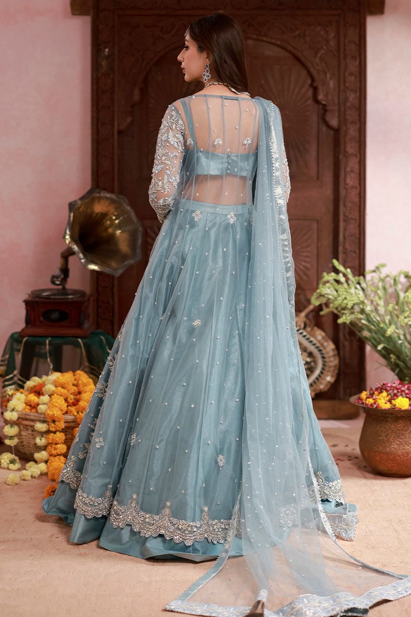 Ansab Jahangir | The Rani Edit | Aylam - Bridal Dress - available at Maria Faisal in UK and USA.
