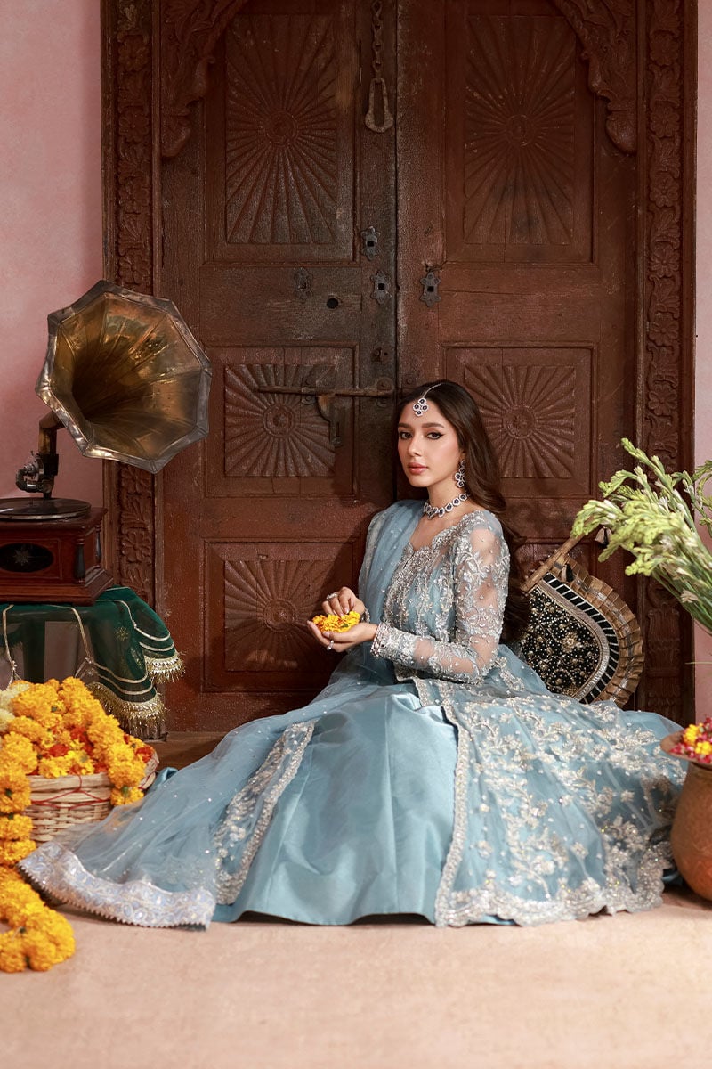 Ansab Jahangir | The Rani Edit | Aylam - Bridal Dress - available at Maria Faisal in UK and USA.