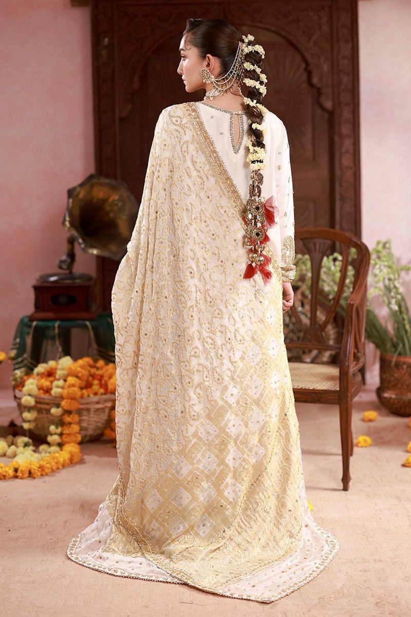 Ansab Jahangir | The Rani Edit | Zainab - Bridal Dress - available at Maria Faisal in UK and USA.