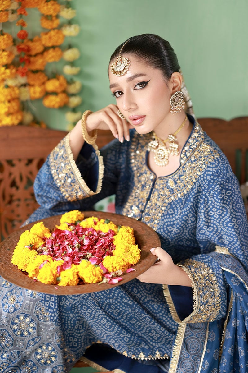 Ansab Jahangir | The Rani Edit | Zohra - Bridal Dress - available at Maria Faisal in UK and USA.