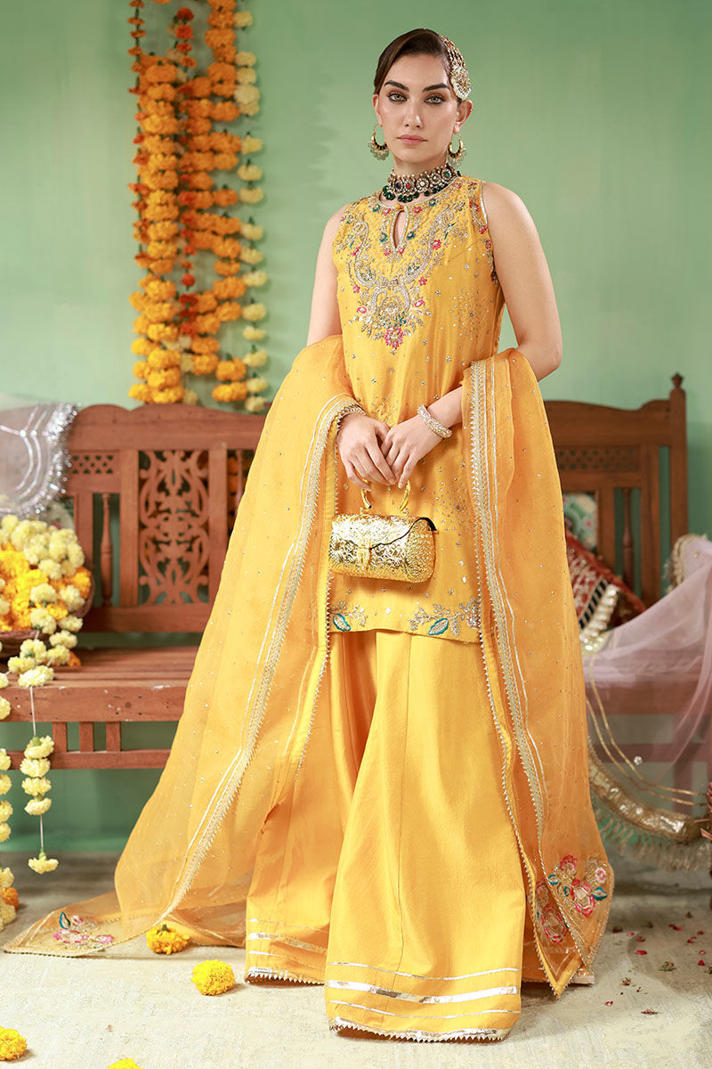 Ansab Jahangir | The Rani Edit | Arooba - Bridal Dress - available at Maria Faisal in UK and USA.