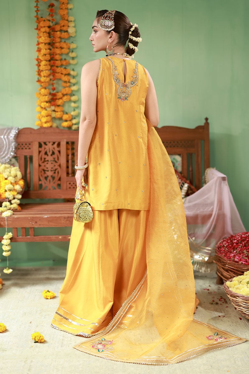Ansab Jahangir | The Rani Edit | Arooba - Bridal Dress - available at Maria Faisal in UK and USA.