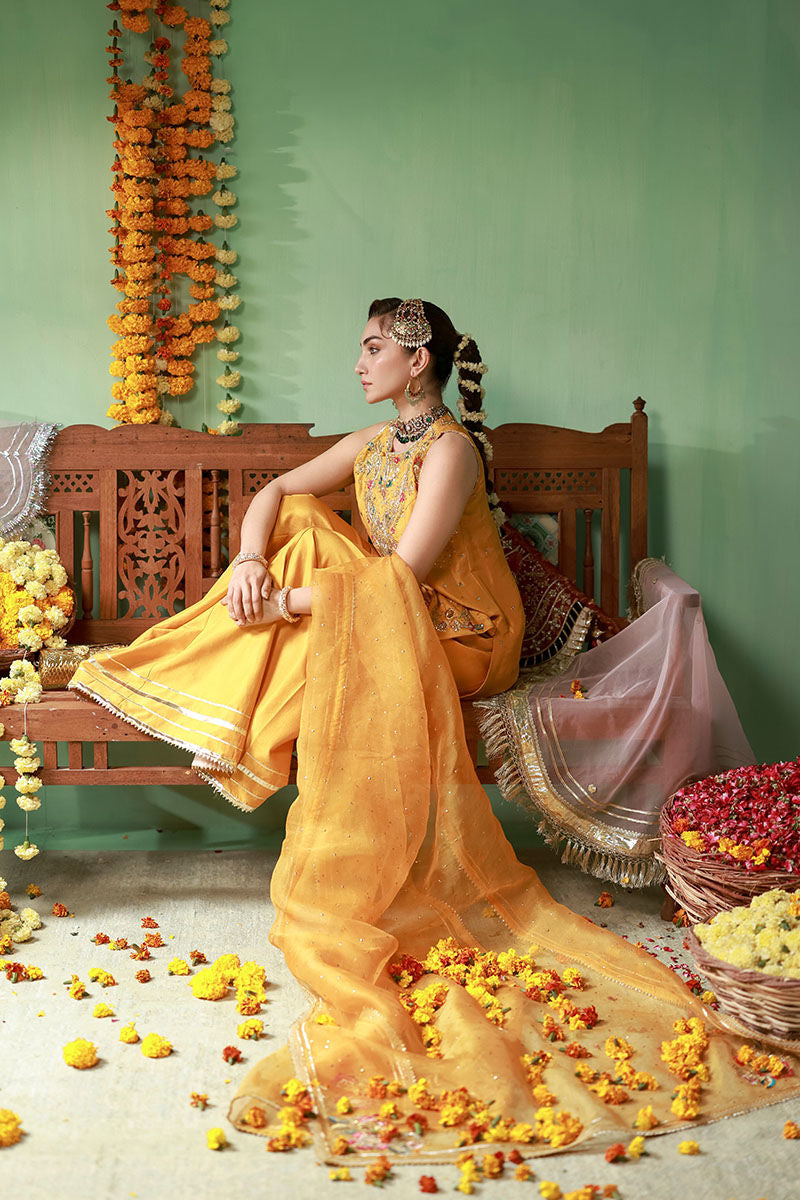 Ansab Jahangir | The Rani Edit | Arooba - Bridal Dress - available at Maria Faisal in UK and USA.