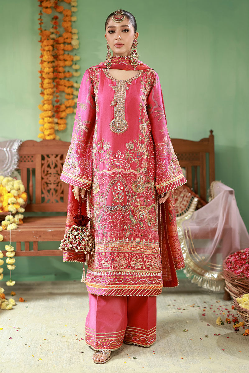 Ansab Jahangir | The Rani Edit | Feroza - Bridal Dress - available at Maria Faisal in UK and USA.