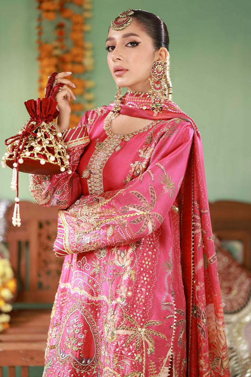 Ansab Jahangir | The Rani Edit | Feroza - Bridal Dress - available at Maria Faisal in UK and USA.