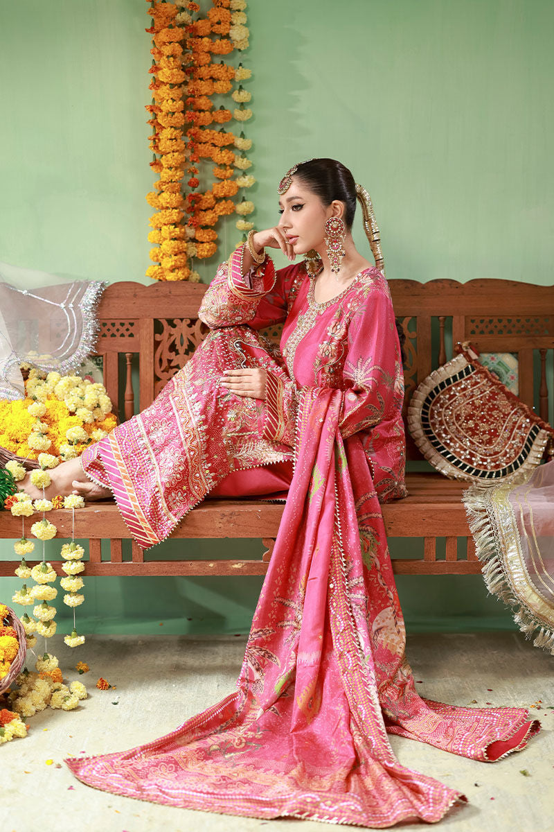 Ansab Jahangir | The Rani Edit | Feroza - Bridal Dress - available at Maria Faisal in UK and USA.