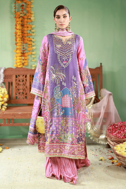 Ansab Jahangir | The Rani Edit | Sunehri - Bridal Dress - available at Maria Faisal in UK and USA.