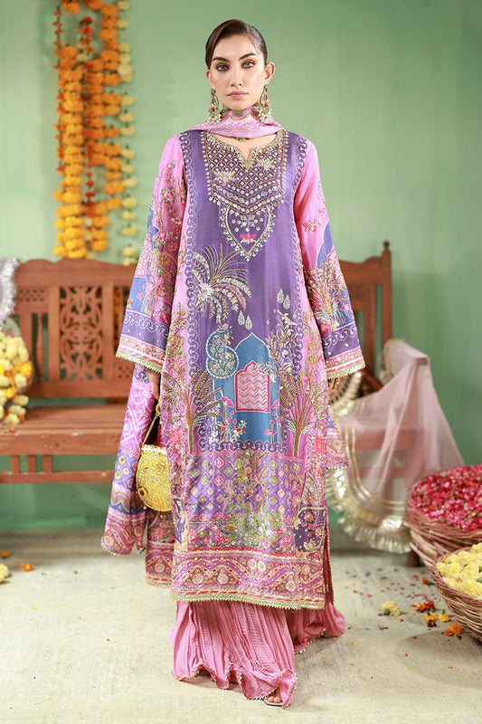 Ansab Jahangir | The Rani Edit | Sunehri - Bridal Dress - available at Maria Faisal in UK and USA.