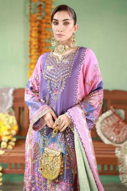 Ansab Jahangir | The Rani Edit | Sunehri - Bridal Dress - available at Maria Faisal in UK and USA.